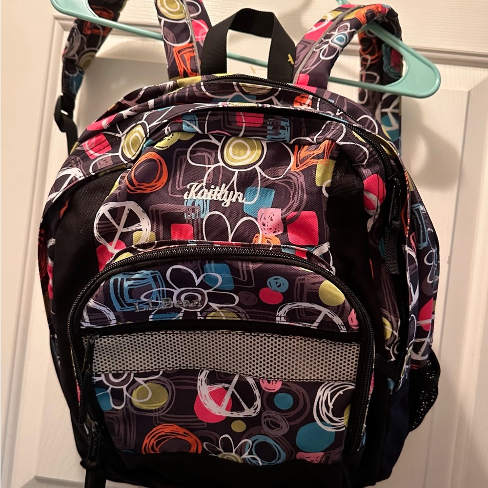 Personalized Colorful Graphic Backpack Kaitlyn